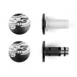 Tappi Manubrio S 3 NERO